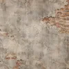 Tapeta Odsłonięta cegła: cegła i tynk, szarość, beż, ceglasty